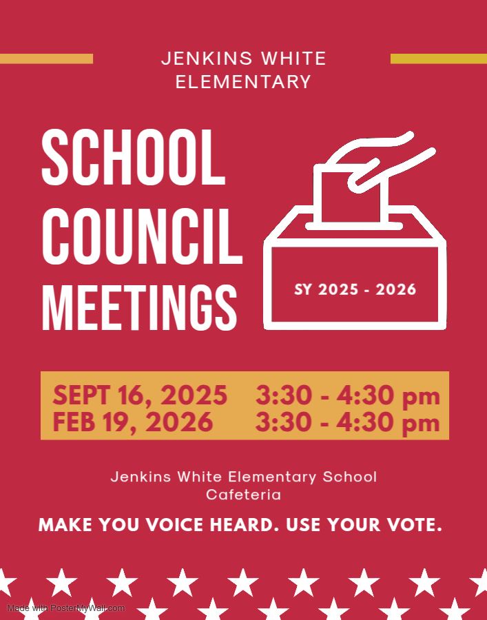 Jenkins White Meeting Dates 